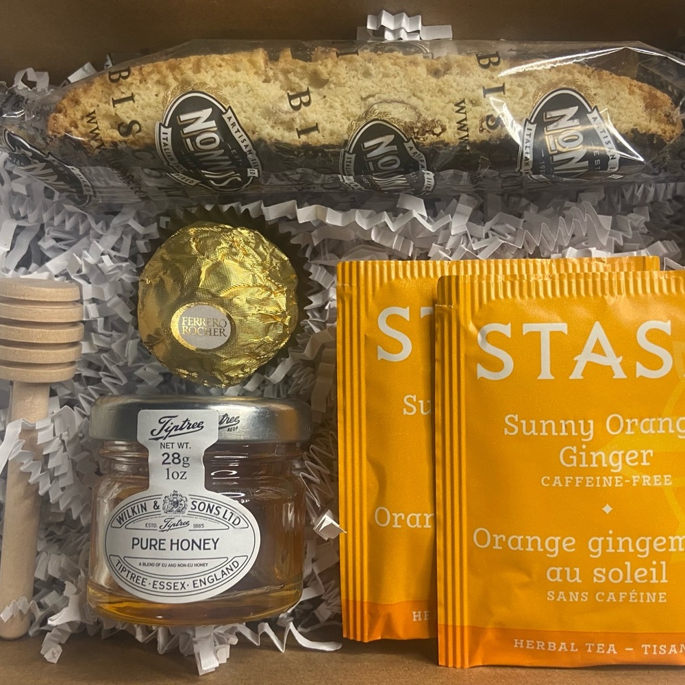 Gourmet Tea and Honey Gift Set